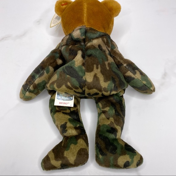 2003 Ty Hero Beanie Bear - Picture 8 of 12